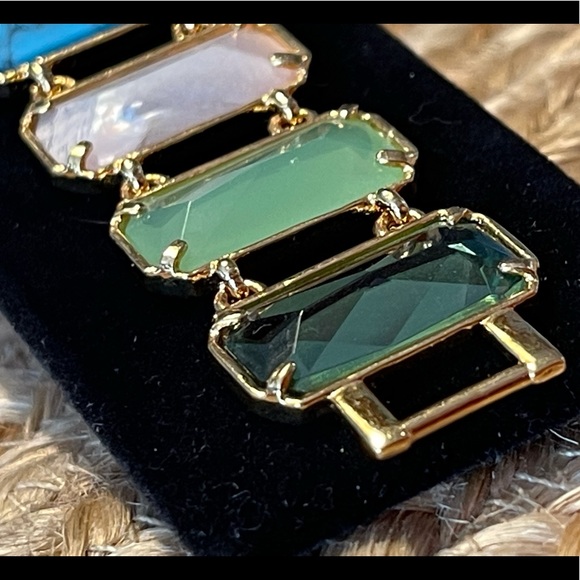 RALPH LAUREN Semi-Precious Stone Link Bracelet … Colorful & Fun! 🌸 - Picture 8 of 16